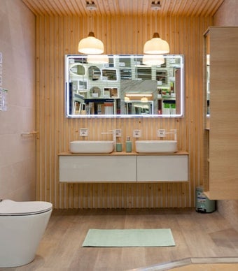 Inspiração de casa de banho na loja Leroy Merlin Viana do Castelo